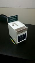 offering and suggestion box