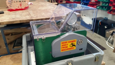 Winch cover polycarbonate