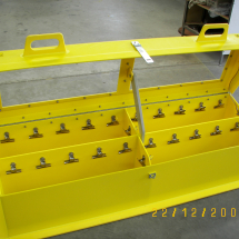 Yellow HDPE Tag Box