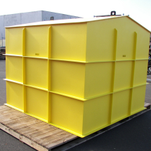 Yellow HDPE Cover